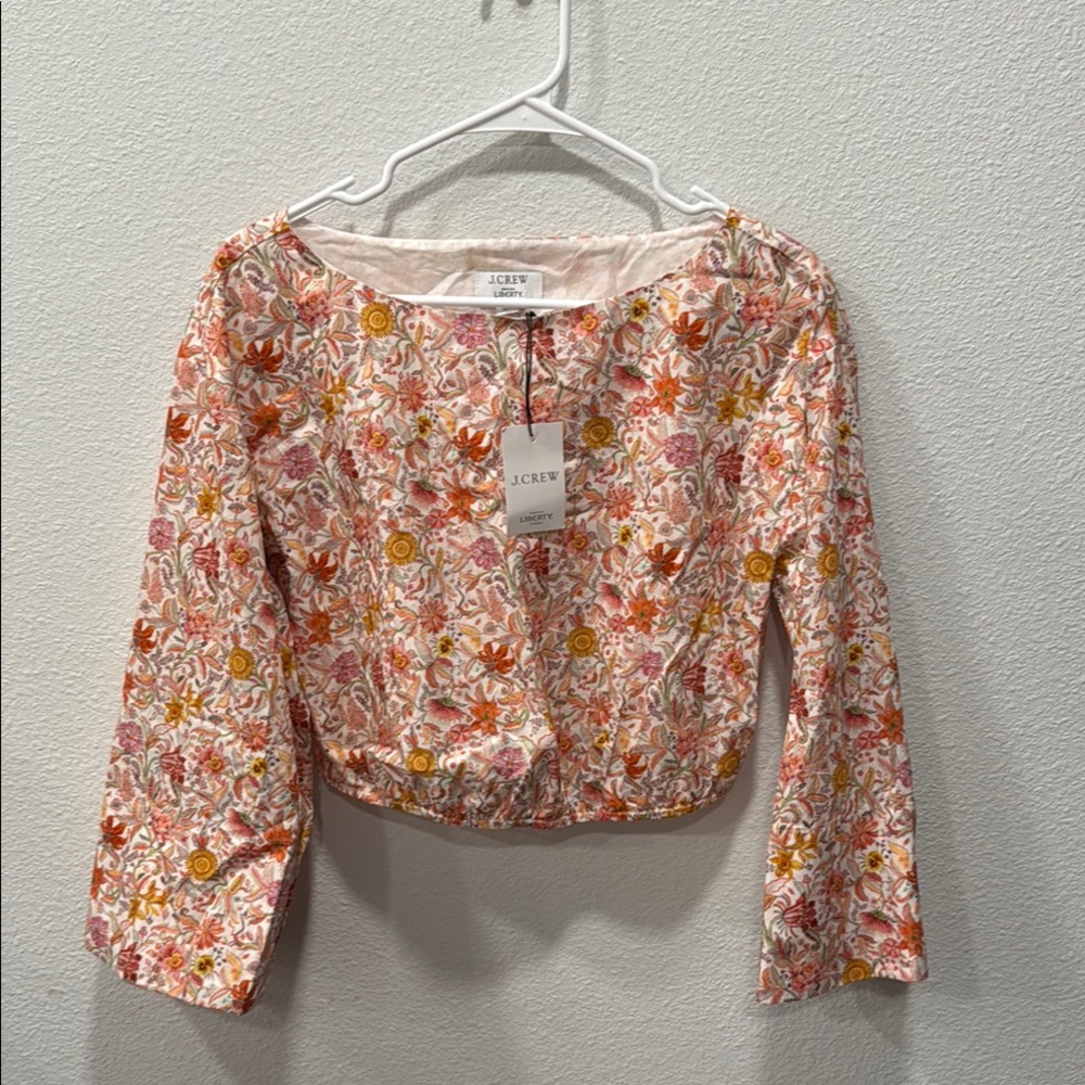 J. Crew Women's Floral Top - Multicolor NWT - Small
